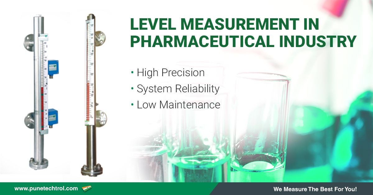 Level Measurement in Pharmaceutical Industry - Pune Techtrol