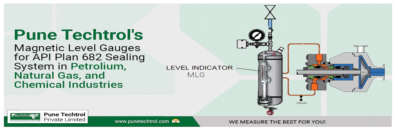 Magnetic Level Gauges for API Plan 682 Sealing System in Petrolium and Natural Gas and Chemical Industries